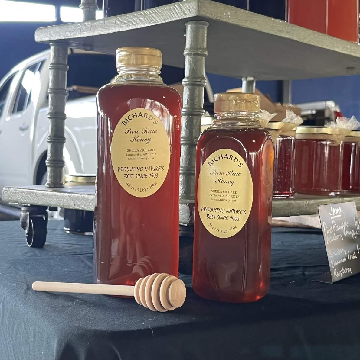 Arkansas Pure Raw Honey 24 OZ.