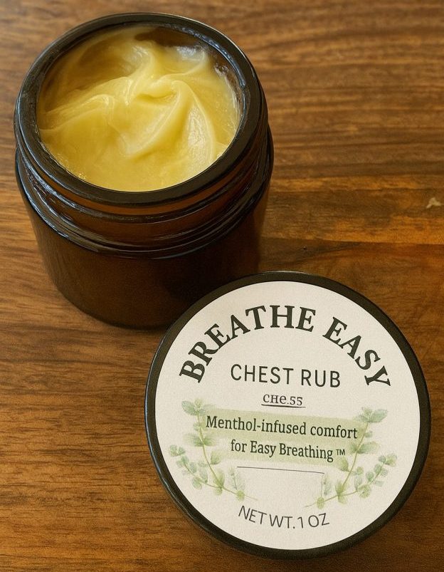 Breathe Easy Chest Rub (Ages 10+)