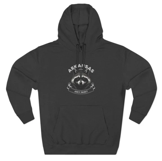 Arky Parky Raccoon Fleece Hoodie