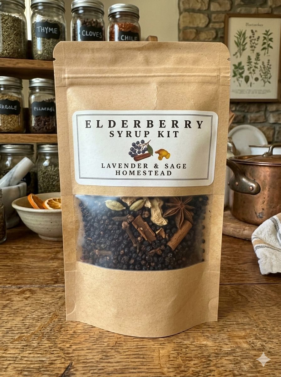 Elderberry Syrup Kit
