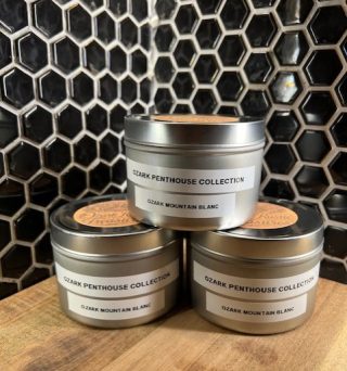 Ozark Mountain Blanc Candle