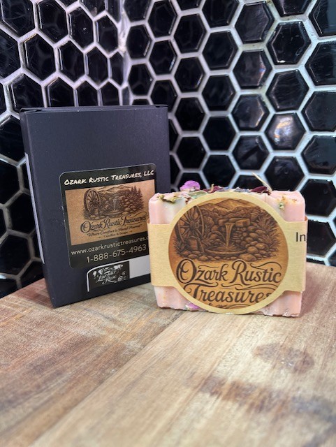 Ozark Lavender Rose Bar Soap
